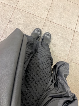 「BEAMS（ビームス）のアイテム（ワンピース/ドレス）」を使った、イトノリさん（レディース・160cm）の冬コーディネート