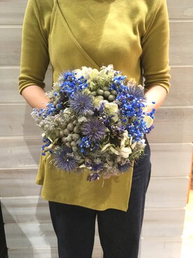 「マスタードイエロー」｜イトノリさん（レディース・160cm）の夏コーディネート