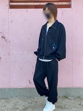 「DOOPZ（ドープス）のアイテム（ブルゾン）」を使った、こうきさん（メンズ・171cm）の秋コーディネート