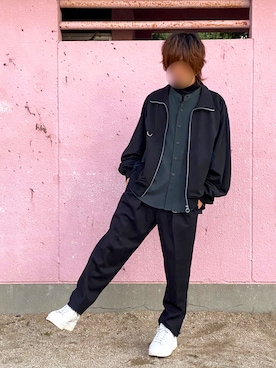「DOOPZ（ドープス）のアイテム（ブルゾン）」を使った、こうきさん（メンズ・171cm）の冬コーディネート