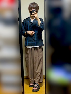 「ごきげんウィーク」｜「アイテム（タンクトップ）」を使った、こうきさん（メンズ・171cm）の春コーディネート