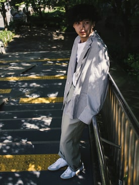 「秋先取りコーデ」｜「アイテム（ミリタリージャケット）」を使った、hitoriestyleさん（メンズ・178cm）の秋コーディネート
