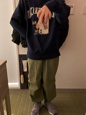 「VIVASTUDIO（ビバスタジオ）のアイテム」を使った、🌼さん（レディース・155cm）の冬コーディネート