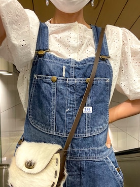 「BEAMS（ビームス）のアイテム（ピアス（両耳用））」を使った、🌼さん（レディース・155cm）の夏コーディネート