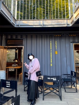 Nさん（レディース・154cm）の冬コーディネート