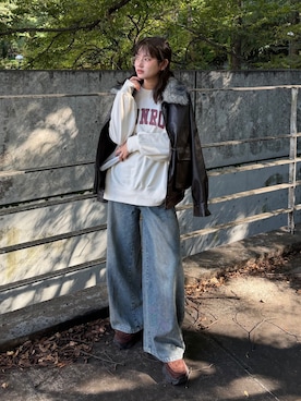 Miyukiさん（レディース・160cm）の秋コーディネート
