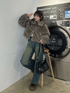 Miyukiさん（レディース・160cm）の冬コーディネート