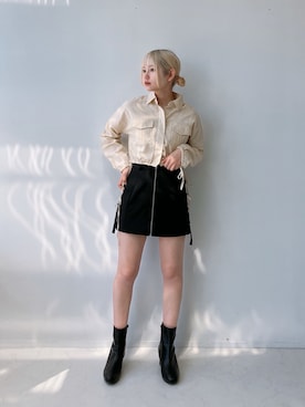 Miyukiさん（レディース・160cm）の春コーディネート