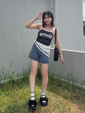 Miyukiさん(レディース・160cm)の夏コーディネート