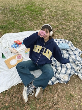 「AS KNOW AS plus（アズノゥアズプラス）のアイテム」を使った、Miyukiさん（レディース・160cm）の冬コーディネート