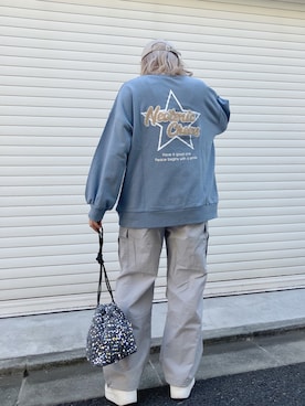 「AS KNOW AS plus（アズノゥアズプラス）のアイテム（スニーカー）」を使った、Miyukiさん（レディース・160cm）の冬コーディネート