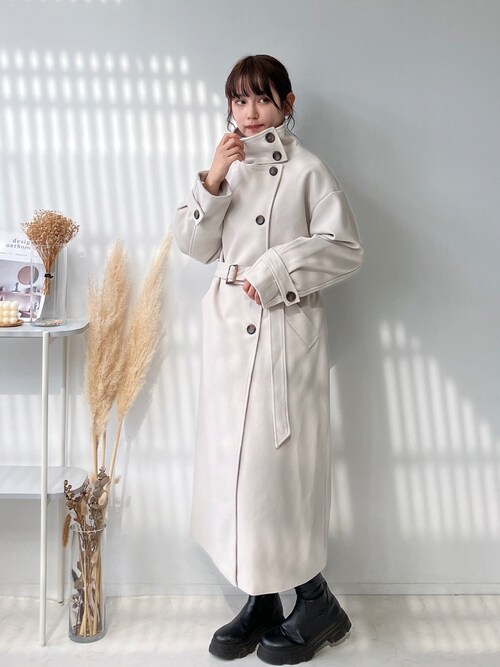 Miyukiさんのステンカラーコートを使ったコーディネート - ZOZOTOWN
