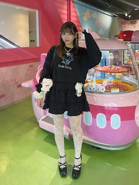 「アイテム（スウェット）」を使った、Miyukiさん（レディース・160cm）の秋コーディネート