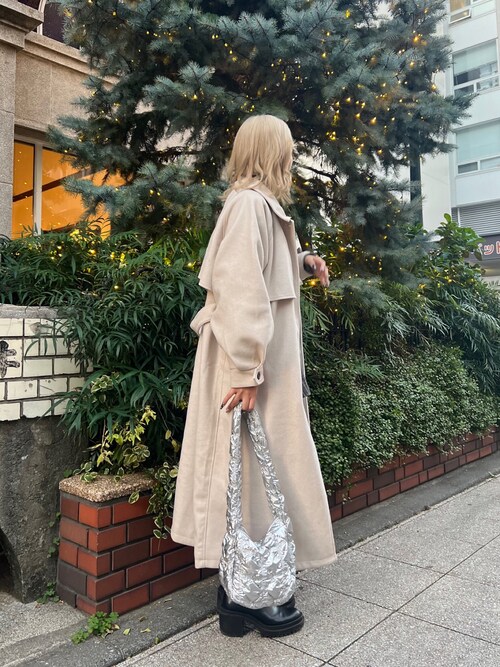Miyukiさんのステンカラーコートを使ったコーディネート - ZOZOTOWN