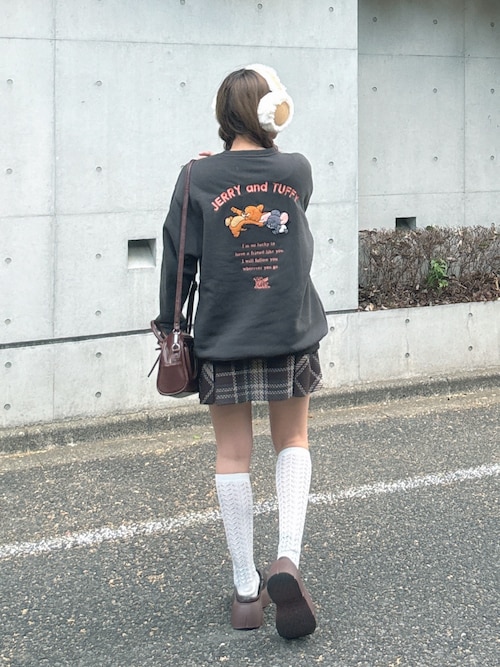 セール】☆アクリルキーホルダー付き トムとジェリー スウェットプル