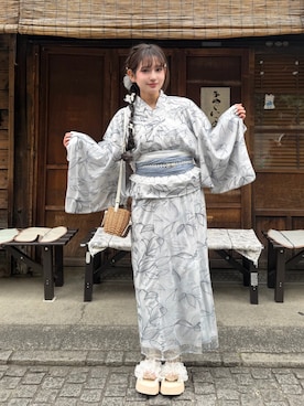 Miyukiさん（レディース・160cm）の夏コーディネート