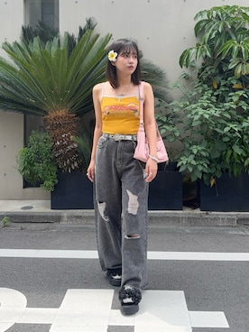 Miyukiさん(レディース・160cm)の夏コーディネート