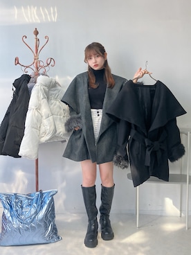 「アイテム（福袋/福箱）」を使った、Miyukiさん（レディース・160cm）の秋コーディネート