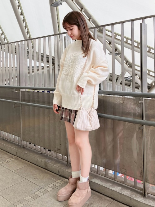 AS KNOW AS plusMiyuki����̃j�b�g/�Z�[�^�[�u���A�\�[�g�f�U�C�� �r�b�O�T�C�Y�G�R�j�b�g�v���I�[�o�[�i�f�C�W�[�E���{���E�o���j�iAS KNOW AS plus�b�A�Y�m�D�A�Y�v���X�j�v���g�����R�[�f�B�l�[�g