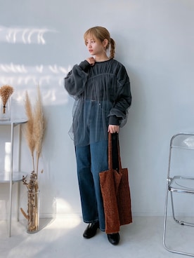 Miyukiさん（レディース・160cm）の冬コーディネート