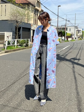 「AS KNOW AS plus（アズノゥアズプラス）のアイテム（パンプス）」を使った、Miyukiさん（レディース・160cm）の春コーディネート