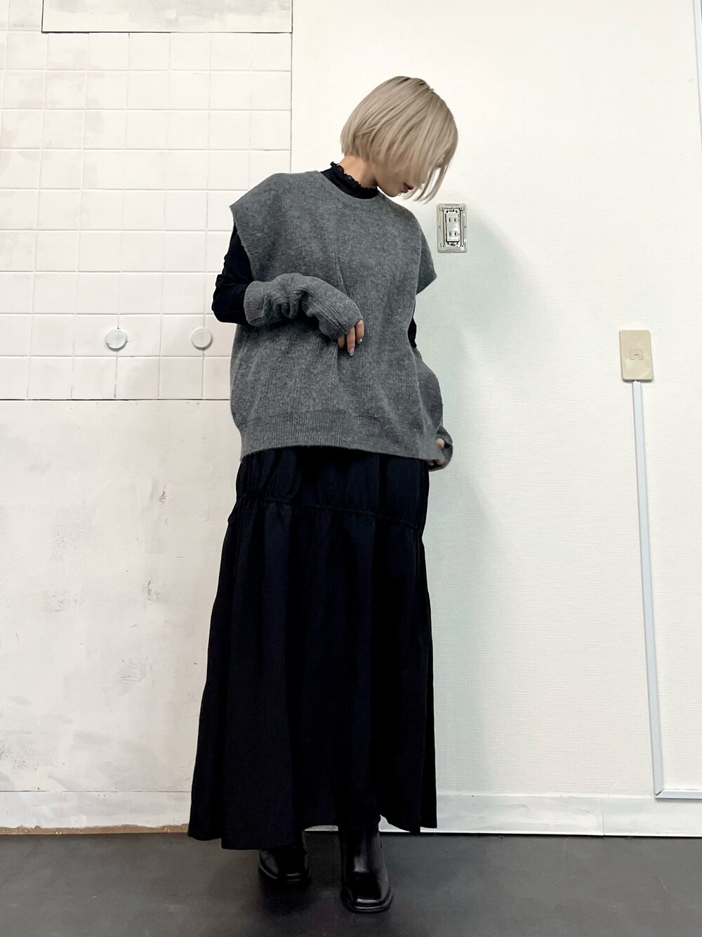 Hinata.(ROOPTOKYO)｜Kastaneのスカートを使ったコーディネート - WEAR