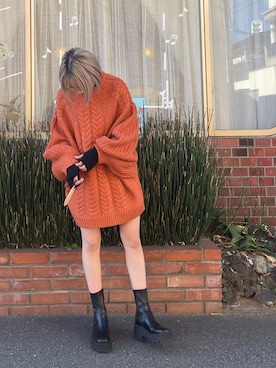 Hinata.さん(レディース・156cm)の冬コーディネート