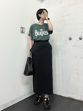 「真夏のアクティブスタイル」｜「アイテム（その他）」を使った、Hinata.さん（レディース・156cm）の夏コーディネート