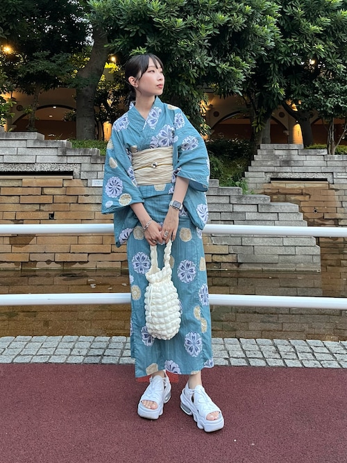 浴衣 utatane Hinata.｜utataneの浴衣を使ったコーディネート - WEAR