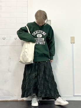 Hinata.さん（レディース・156cm）の冬コーディネート