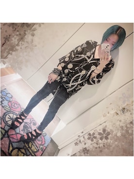 「sevens（セブンズ）のアイテム」を使った、🌷さん（レディース・143cm）の秋コーディネート