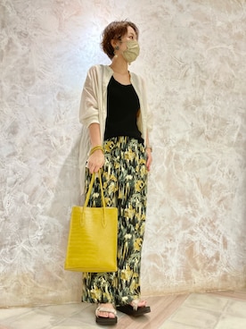 「teva」｜「アイテム（トートバッグ）」を使った、Onuさん（レディース・159cm）の夏コーディネート