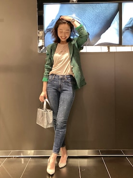 naobeさん（レディース・169cm）の春コーディネート