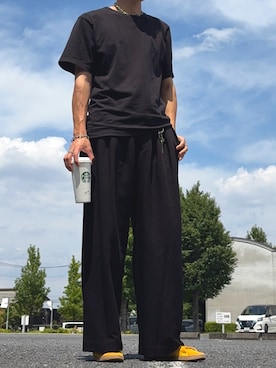 「WYM」｜Tsubasaさん（メンズ・180cm）の夏コーディネート