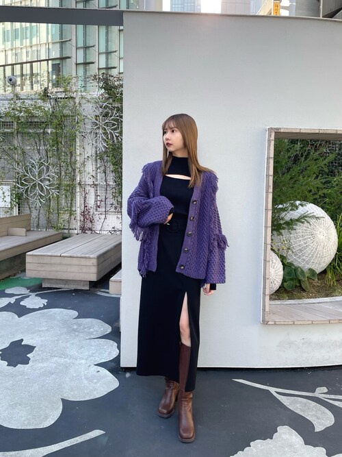 Curensology スパングルショートカーディガン 青山店限定カラー