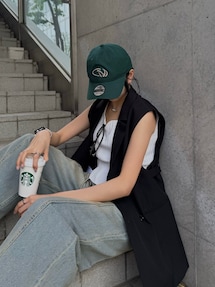 MURUA×NEW ERA】mu LOGO CAP（キャップ）｜NEW ERA（ニューエラ