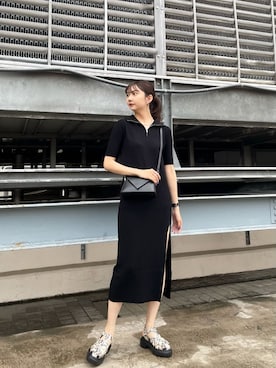 「#春服」｜桂束咲さん（レディース・170cm）の春コーディネート