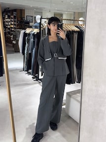 MURUA×yukko フェイクレザーパターンビスチェ フェイクレザービスチェ[品番：MKSW0055746]｜MURUA（ムルーア