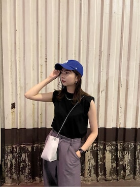 桂束咲さん(レディース・170cm)の夏コーディネート