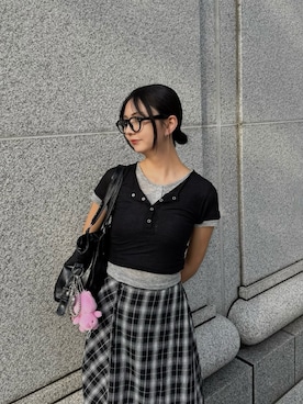 桂束咲さんのコーディネート