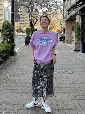 目黒加奈子さん(レディース・157cm)の春コーディネート