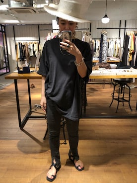 目黒加奈子さん（レディース・157cm）の春コーディネート