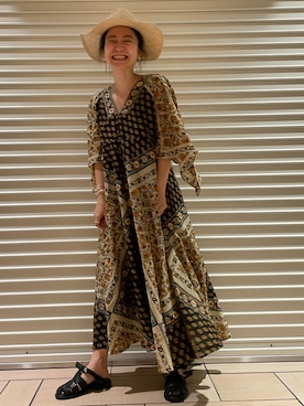 目黒加奈子さん（レディース・157cm）の夏コーディネート