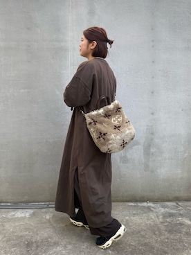 「JOURNAL STANDARD relume（ジャーナルスタンダード　レリューム）のアイテム（ワンピース/ドレス）」を使った、moticoooさん（レディース・159cm）の秋コーディネート