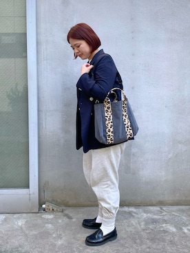 「U by SPICK&SPAN（ユーバイスピックアンドスパン）のアイテム」を使った、moticoooさん（レディース・159cm）の秋コーディネート