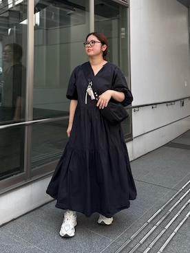 「アイテム（チャーム）」を使った、moticoooさん（レディース・159cm）の夏コーディネート