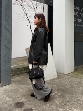 moticoooさん（レディース・159cm）の冬コーディネート