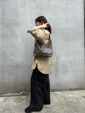 「russet（ラシット）のアイテム」を使った、moticoooさん（レディース・159cm）の秋コーディネート