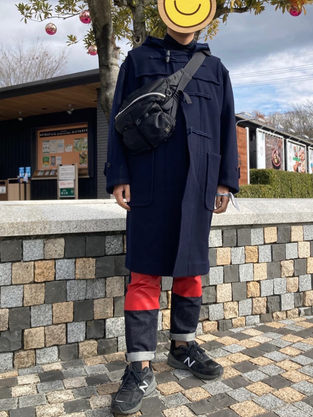 ポーター リーバイス PORTER Levi's ボディバッグ ブラウン タンカ