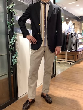 BRICK HOUSE by Tokyo Shirts 栄森の地下街店さんのコーディネート